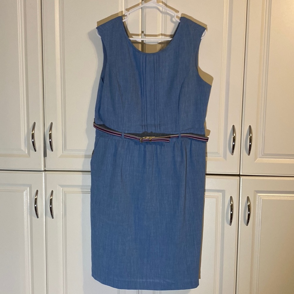 Ellen Tracy blue dress
